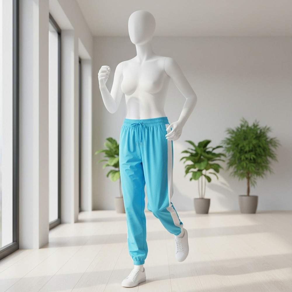Lululemon‎ 8 Work It Out Track Pant Kayak Aquamarine White  Pckts